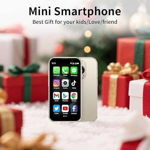 Mini 3G smartphone unlock, 3-inch high-definition touch screen dual SIM card dual standby mini phone, portable backup compact phone, suitable for students and children as gifts (black, 2GB+16GB) thumbnail 7