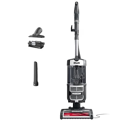 Shark UV730 Navigator Lift-Away Upright Vacuum, PowerFins HairPro Self-Cleaning Brushroll, HEPA Filter with Anti-Allergen Technology, LED Headlights, Swivel Steering, Gray (Renewed) - Image 1