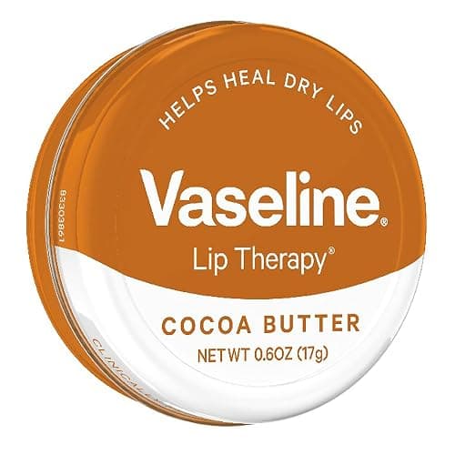 Vaseline Lip Therapy Lip Balm Tin, Cocoa Butter, 0.6 oz thumbnail 4