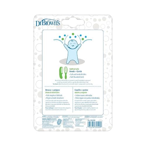 Dr. Brown's Soft and Safe Baby Brush + Comb thumbnail 9