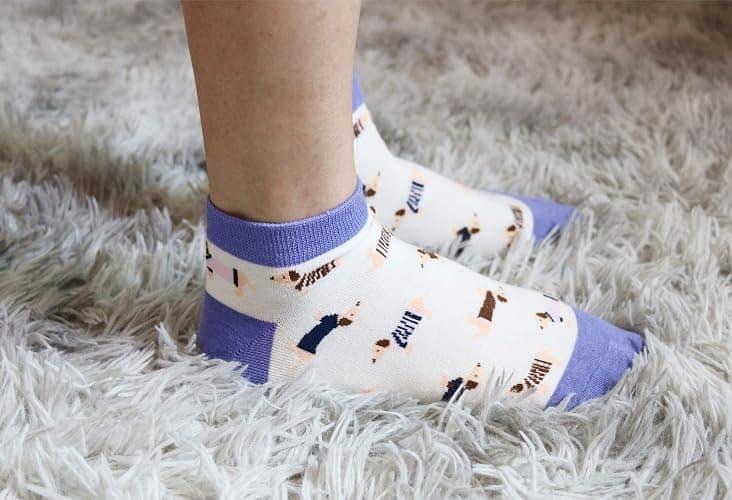 Pomlia Women's Haute Dachshund Dog Socks Casual Crew Socks Animal Cute Socks Gifts for Women - One Size - D16 thumbnail 2