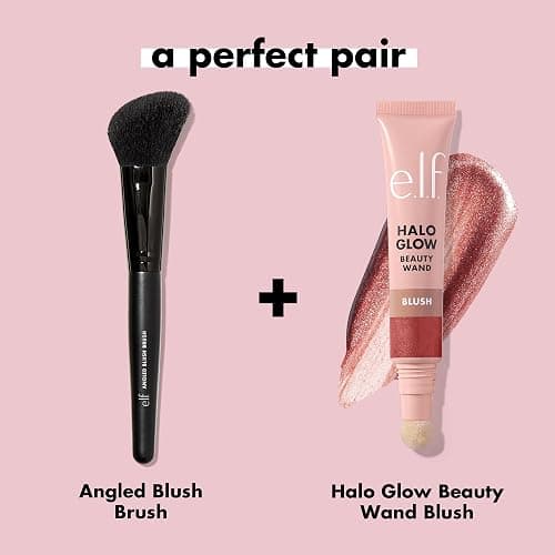 e.l.f. Angled Blush Brush, Face Makeup Brush For A Sculpted Look, Great For Cream, Liquid Or Powder Blush, Bronzers & more, Vegan & Cruelty-Free thumbnail 5
