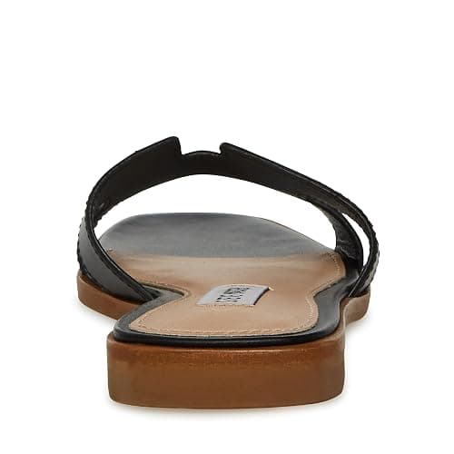 Steve Madden Women's Hadyn Sandal - 7.5 - Black Leather thumbnail 3