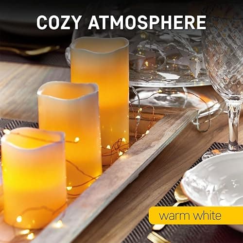 EMOS Guirlande Micro LED en Fil de Cuivre 2m, 20 LED à Pile CR2032 | Guirlande Lumineuse pour Chambre, Intérieur Deco pour Mariage, Noël, Fête, Blanc Chaud | Lot de 6 Pièces thumbnail 4