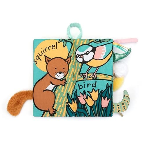 Jellycat Garden Tails: A Soft Activity Baby Book Children's Book - Baby Gift thumbnail 3