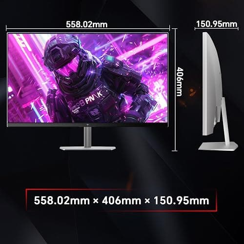 KTC 24.5 Inch 400Hz Gaming Monitor, FHD 1080P 240Hz Computer Monitor, Fast IPS, FreeSync/G-Sync Compatible, HDR400, DisplayPort x2 HDMI x2, VESA, Tilt Adjustable,H25X7 thumbnail 9