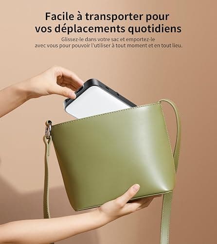 TONEOF Lampe Selfie Portable Rechargeable,Coque Souple avec Support Intégré | Coque souple et support intégré, luminosité multiple réglable pour visioconférence et création de contenu thumbnail 8