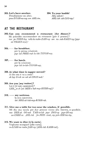 Easy Italian Phrase Book: Over 770 Phrases for Everyday Use (Dover Language Guides Italian) thumbnail 8