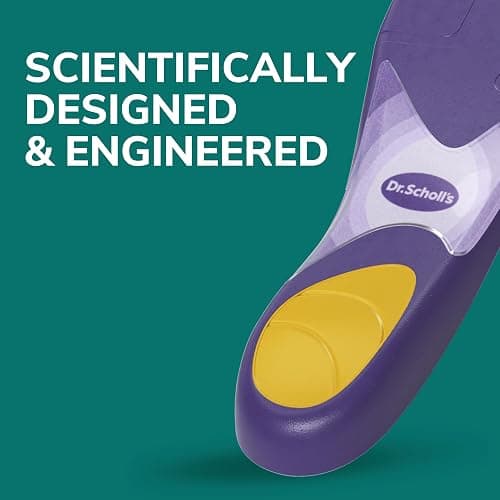 Dr. Scholl’s Prevent Pain Insoles for Women, Size 6-10, 1 Pair: The Only Proven Insole to Prevent Lower Body Pain - Arch Support Shoe Inserts for Women, Protect Against Lower Back, Knee and Foot Pain thumbnail 3