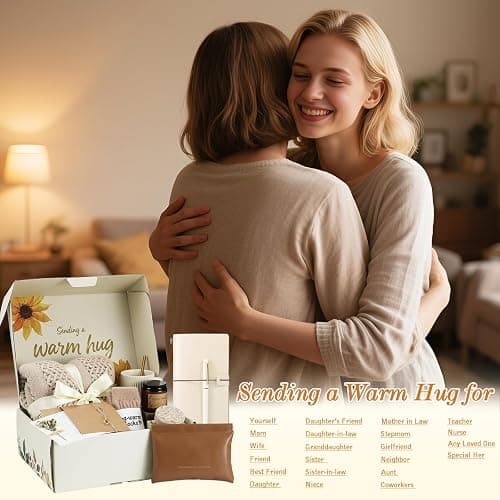 Self Care Gifts for Womens Birthday Gift Get Well Soon Gift - Valentines Day Gifts for Her Mom Wife Daughter Sister Girlfriend Best Friend, Sympathy Gift Baskets for Women Care Package thumbnail 8