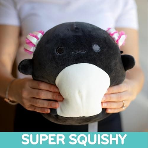 Squishmallows Original 8 Inch Jaylen The Axolotl- Official Jazwares Plush - Soft, Cuddly Collectible Lizard Fish Stuffed Animal Toy - 2025 Limited Edition - Gift for Boys, Girls, & Kids thumbnail 3