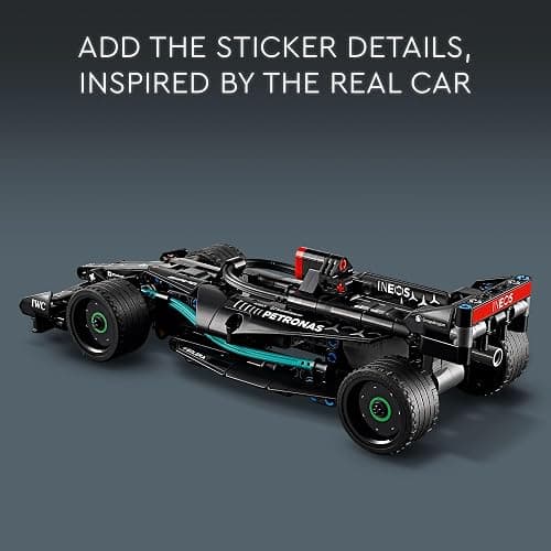 LEGO Technic Mercedes-AMG F1 W14 E Performance Pull-Back Car Toy, Vehicle Building Set for Boys and Girls, Mercedes Race Car Toy Model, Gift for Kids Ages 7 and Up, 42165 thumbnail 4