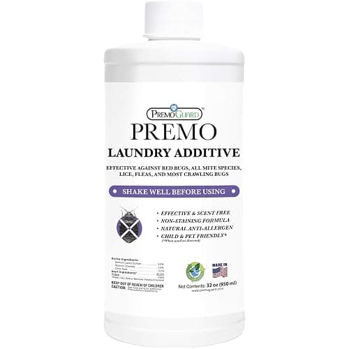 Bed Bug & Mite Laundry Detergent Additive By Premo Guard – 32 oz – Child & Pet Friendly – Stain & Odor Free – Best Natural Non-Toxin Treatment - Image 1