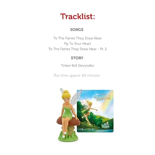 Tonies Tinker Bell Audio Toy Figurine from Disney thumbnail 4