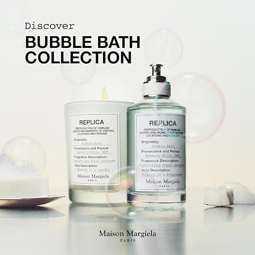 Maison Margiela Replica Bubble Bath - Gentile Floral Fragrance | Eau de Toilette with Soap Bubbles, Rose & Coconut Milk - Long Lasting - Relaxing Scent Perfect for Everyday Wear thumbnail 7