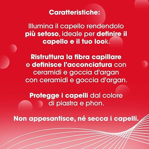 Bilba, Spuma con Germe Di Grano - Schiuma Capelli Ricci Perfetti con Ceramidi e Gocce d'Argan - Formula Professionale a Tenuta Extra Forte - Ravviva i Ricci con Azione Anticrespo per 24 h - 200 ml thumbnail 3