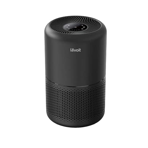LEVOIT Air Purifier for Home Allergies Pet Hair in Bedroom, Covers Up to 1073 ft² by 56W High Torque Motor, AHAM VERIFIDE, 3-in-1 Filter with HEPA Sleep Mode, Remove Dust Smoke Odor, Core300-P, Black - Image 1