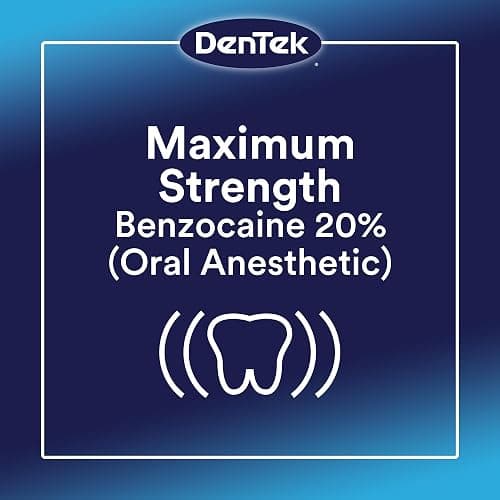 DenTek Instant Oral Pain Relief with Benzocaine for Toothache Pain Relief, 50 Disposable Applicators thumbnail 4