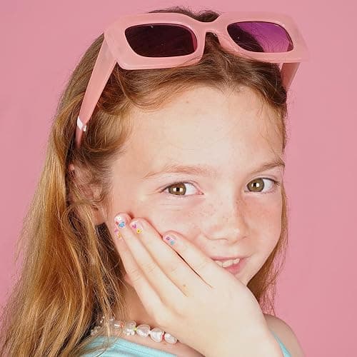 xo, Fetti Kids Nail Stickers - 816 Decals | Birthday Girl Party Favors, DIY Home Activity, Gift, Cute Nail Transfer, Groovy, Princess, Girl Power, Easter Basket thumbnail 2