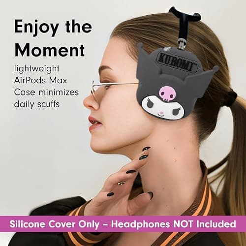 Sonix x Sanrio Protective Case Cover for AirPods Max Headphones | Silicone Cover Case | Kuromi thumbnail 8