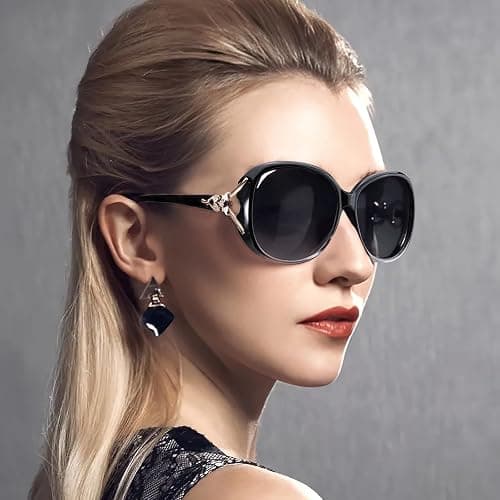 FIMILU Sunglasses for Women Trendy Polarized Sunglasses Oversized Big Sun Glasses Ladies Shades UV Protection thumbnail 5