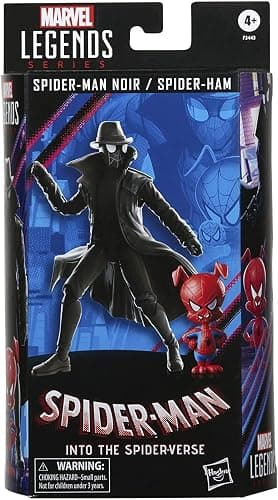 Marvel Legends 6 Inch Figure 2-Pack | Spider-Man Noir and Spider-Ham thumbnail 2