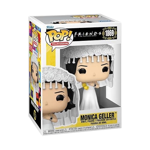 Funko Pop! TV: Friends - Monica Geller - Wedding Dress - Collectable Vinyl Figure - Gift Idea - Official Merchandise - Toys for Kids & Adults - TV Fans - Model Figure for Collectors and Display - Image 1