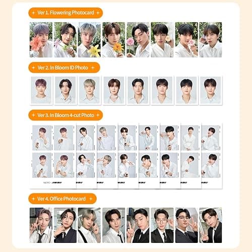 NACIFIC ATEEZ WOOYOUNG Pick Uyu Moisturizing Set, Member Photo 4pcs thumbnail 3