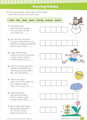 School Zone Big Third Grade Workbook: 320 Pages, 3rd Grade, Reading, Writing, Math, Science, History, Social Science, Critical Thinking, Ages 8-9 thumbnail 4