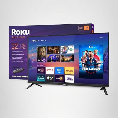 Roku 32-Inch Select Series Smart TV 2026-720p HD TV - RokuTV | Flat Screen LED Television with Voice Remote, Wi-Fi & Bluetooth Headphone Mode - Streaming Live Local News Sports & Movies thumbnail 16
