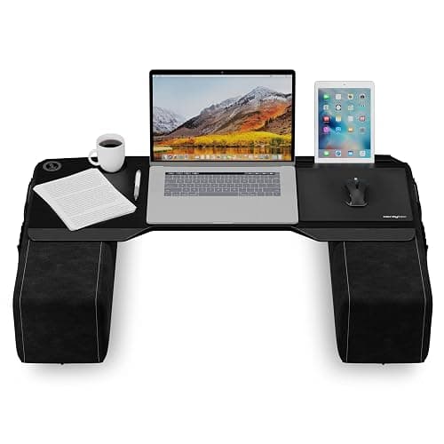 Couchmaster CYBOSS, Extra Wide Laptop Stand for Couch and Bed, Ergonomic Design with Cushions, Lap Desk for Notebooks up to 18 Inches, You are The Big Boss! The CYBOSS! - Image 1