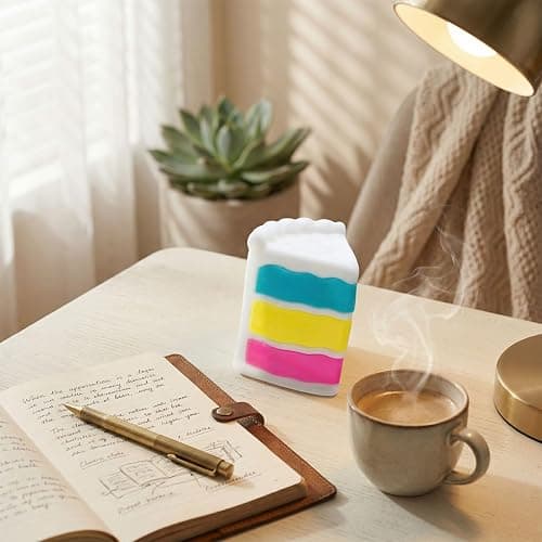 DPKLAD 2026 New Squishies Cake Slow Rising Squishy,Soft Cake Stree Relief,Cute Squeeze Squishy Relaxing Sensory Fidget Stress for Anxiety Relief thumbnail 5