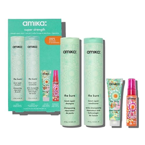 amika super strength repair wash + care set - Image 1