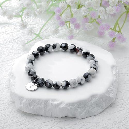 PARTNER Your Story Isn't Over Yet Semicolon Giifts for Women Depression Awareness Bracelet depression Mental Health Support Bracelet Anxiety Overcome Depression Fight Against Depression Gifts thumbnail 2