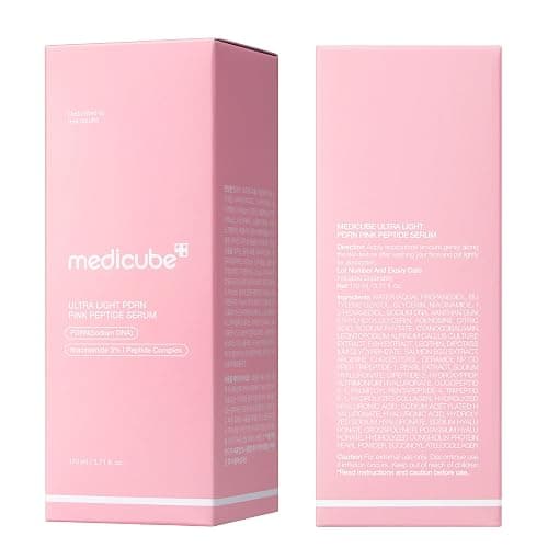 medicube PDRN Pink Peptide Serum with Salmon DNA, 3.71 fl. Oz | Ultra Light Hydrating Serum with Hyaluronic Acid - Fast-Absorbing Glow Care for Skin Clarity, Korean Skincare, 3.71 fl. Oz thumbnail 9