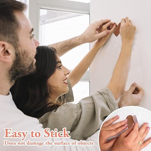 EASYKEENECOM 78 adesivi da parete boho a forma di cuore, decorazione per cameretta dei bambini, soggiorno, camera da letto, PVC, Bohémien thumbnail 3