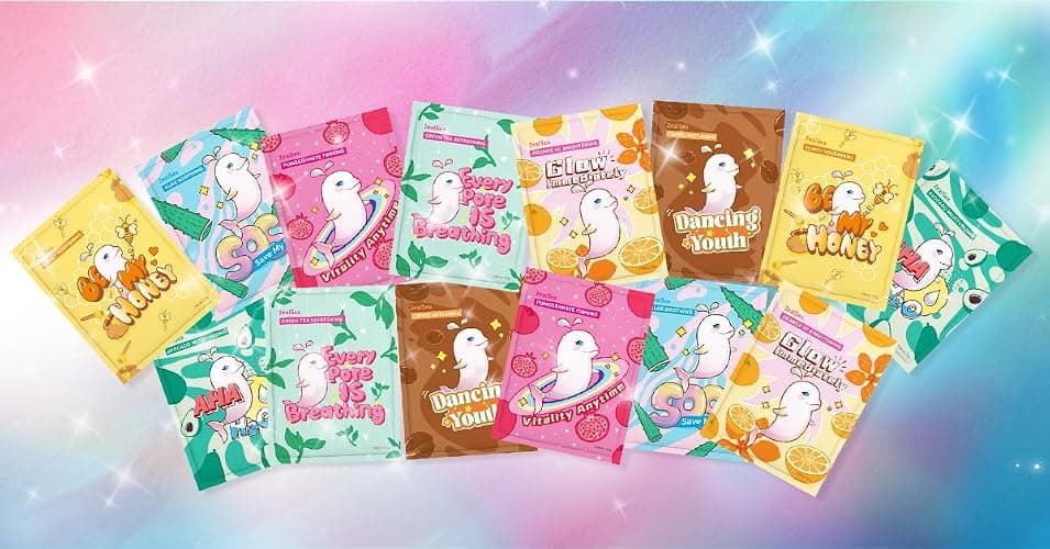 ZealSea Face Masks Skincare, Facial Masks for Women Skin Care, Sheet Masks Beauty with Natural Ingredients, Birthday Party Spa Gift for Kids Teens Girls, Hydrate and Soothe for All Skin Types 7 Pack thumbnail 7
