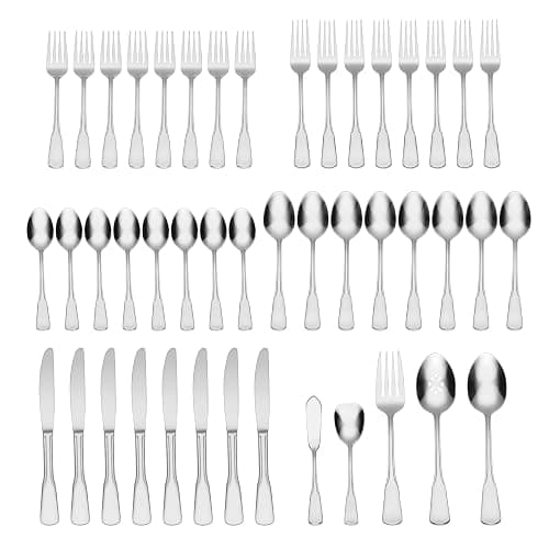 Oneida Colonial Boston 45-Piece Flatware Set, Service for 8 thumbnail 2