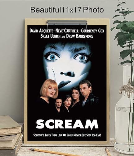 FatCat Wall Graphics Scream - 1996 Movie Poster Frameless Gift 12 x 18 inch（30cm x 46cm）-LT-071 thumbnail 4