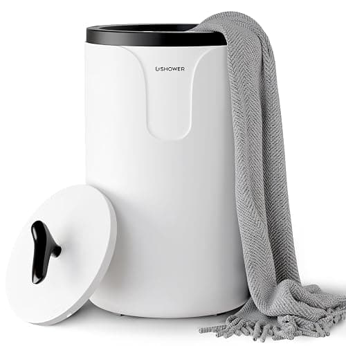 USHOWER Towel Warmers for Bathroom, 20L Large Towel Warmer Bucket for Spa & Massage, Auto Shut-Off Towel Heater Fits Two 40"x70" Oversized Towels, Blankets, Bathrobes, PJ's - Image 1