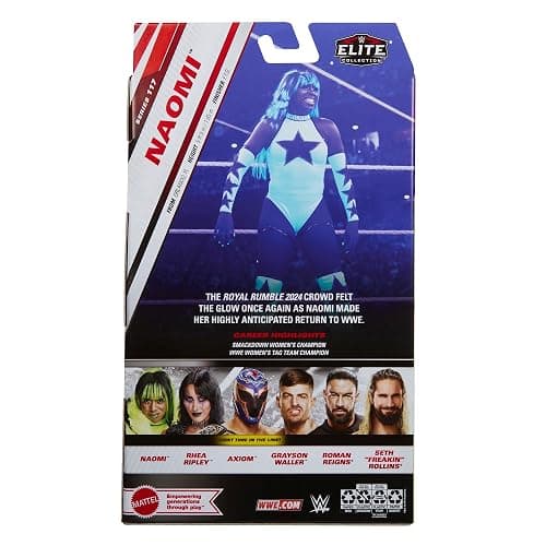 WWE Naomi Elite 117 Toy Wrestling Action Figure thumbnail 3