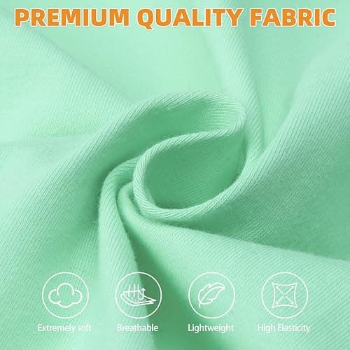 KOOLTAIL Dog Clothes for Large Dogs Girl Boy, 2 Pack Cotton Comfortable Dog T Shirts Coats for Outdoor, UV & Insect Protection Anti-Hair Loss & Lightweight Pet Vest Tank Tops Apparel,Green&Purple,2XL thumbnail 4