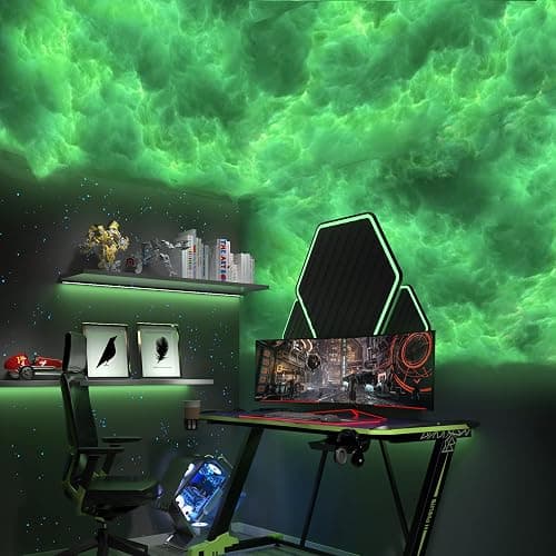 fusehome Cloud Light, Thundercloud LED Light 3D Cotton Lightning Cloud Colorful Atmosphere DIY Creative Night Light For Gaming Room, Club, Bar, DJ Party,16 Feet thumbnail 5