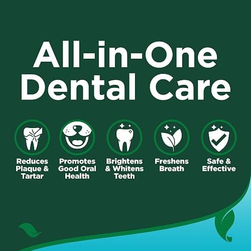 Vet's Best Dog Toothpaste & Dog Toothbrush, Dental Kit, Plaque Remover for Teeth, Whitens Teeth, Freshens Canine Breath, Veterinarian Formula, Finger Toothbrush Included thumbnail 4