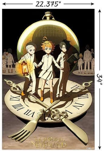 Trends International The Promised Neverland - Group Wall Poster, 22.375" x 34", Unframed Version thumbnail 2
