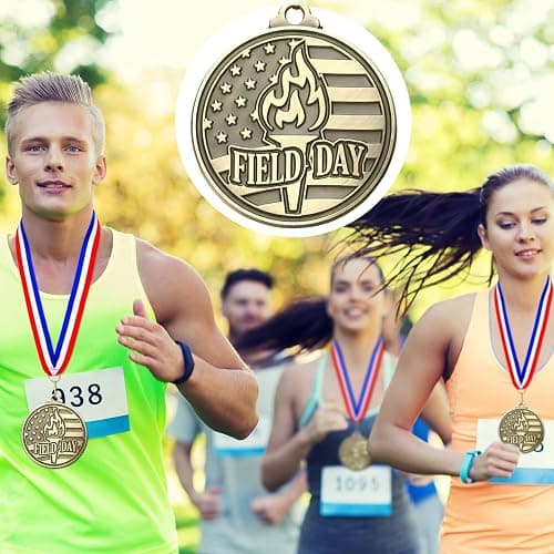 Quelay 30 Pcs 2'' Gold Awards Medals Bulk Winner Medals with Neck Ribbons Encourage Team Participation for Adults Trophy Award Prize Gift Competitions Graduation Party thumbnail 5