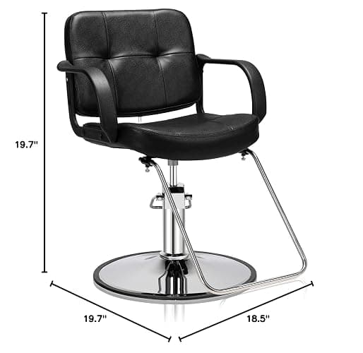 OmySalon Salon Styling Chair Heavy Duty for Stylist Hair Cutting, Hydraulic Barber Swivel Chair, Hairdressing Tattoo Beauty Spa Equipment thumbnail 3
