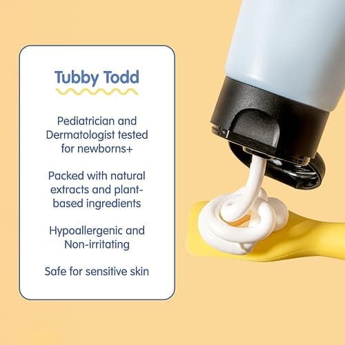 TUBBY TODD Sweet Cheeks Diaper Paste - Diaper Rash Cream with 14% Zinc Oxide - Hypoallergenic - For Soothing and Protecting Sensitive Skin - 2 Pack, 4oz & 7.9oz - 2 Pack w/o Spatula thumbnail 5