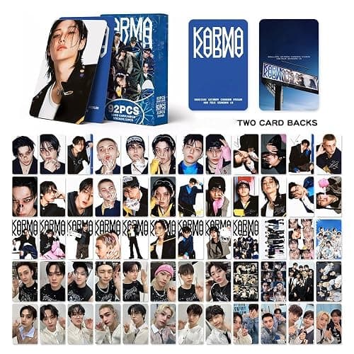 Stray Kids Photocards Album 92 PCS Stray Kids Album Karma Photo Cards Karma lomo Card Gift Lomo Cards Merch for Boys and Girls thumbnail 7