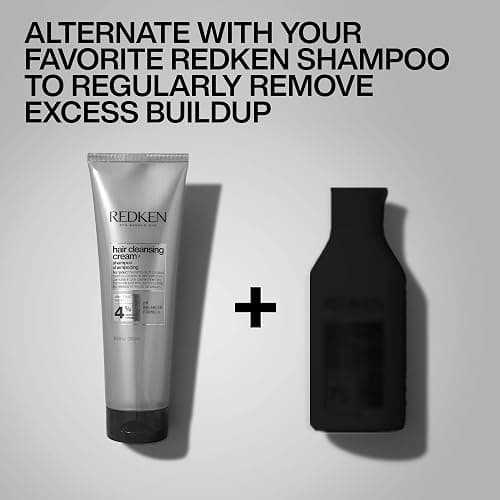 Redken Detox Hair Cleansing Cream Clarifying Shampoo For All Hair Types - Removes Buildup and Strengthens Hair Cuticle thumbnail 6